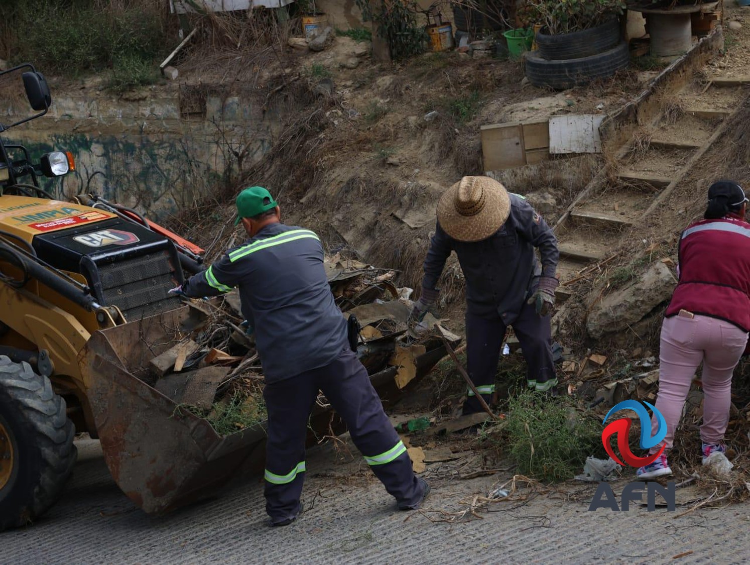 Recolectaron toneladas de basura en colonias de la ciudad