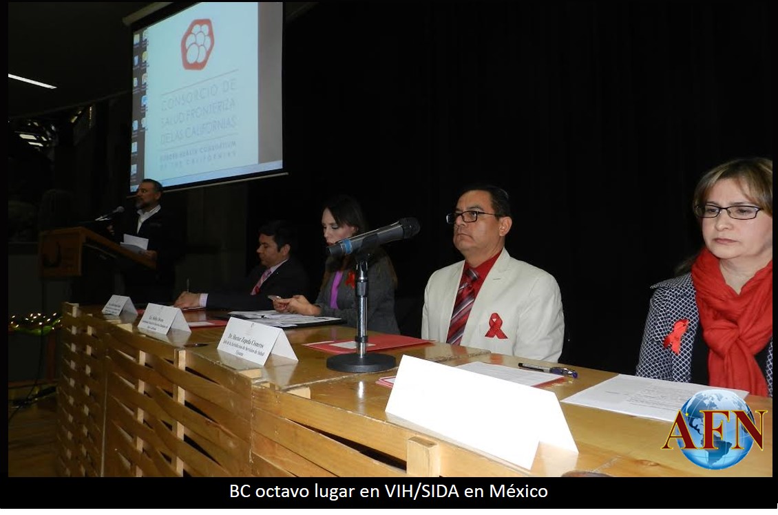 Ocupa BC octavo lugar nacional en Sida