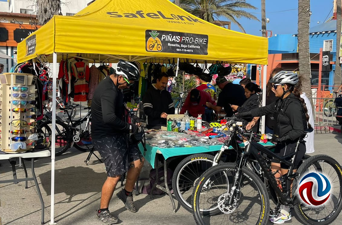 Realizan el tradicional Paseo Ciclista Rosarito-Ensenada