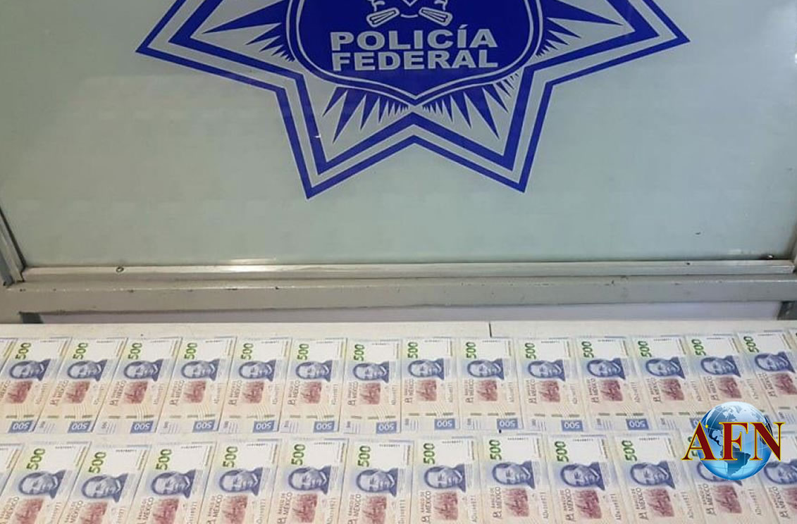 Incautan billetes falsos 