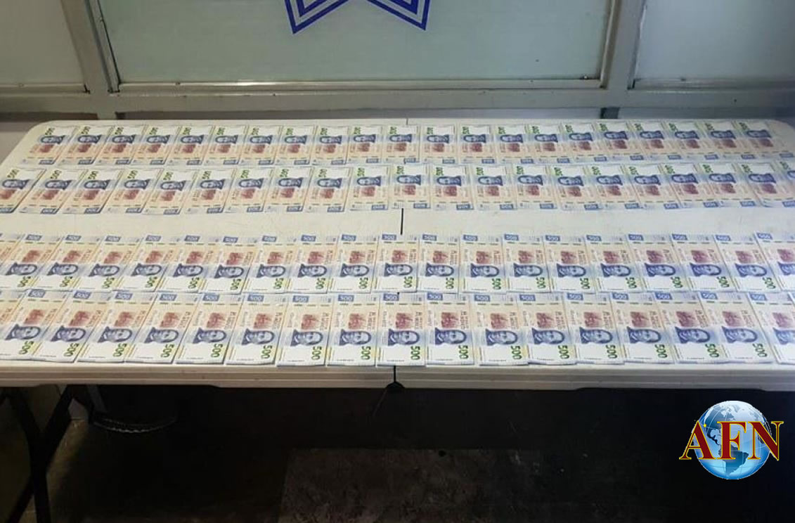 Incautan billetes falsos 