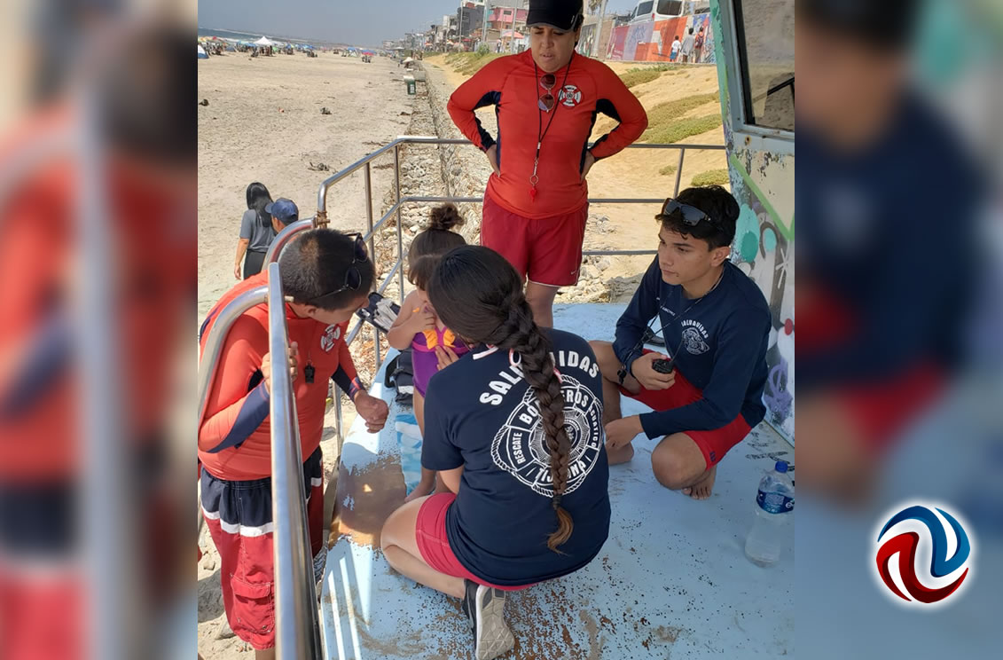 Bomberos rescató a más de 250 vacacionistas 