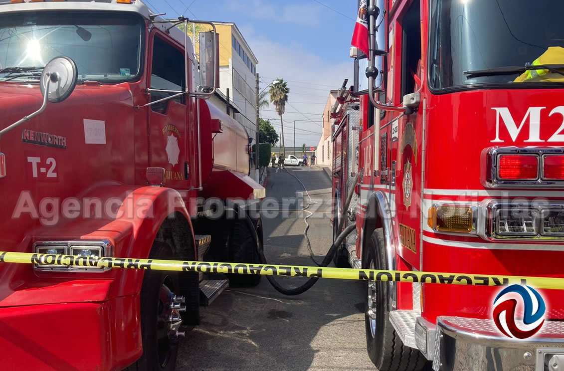 Se registra fuerte fuga de gas en Tijuana; Evacúan a centenares de alumnos