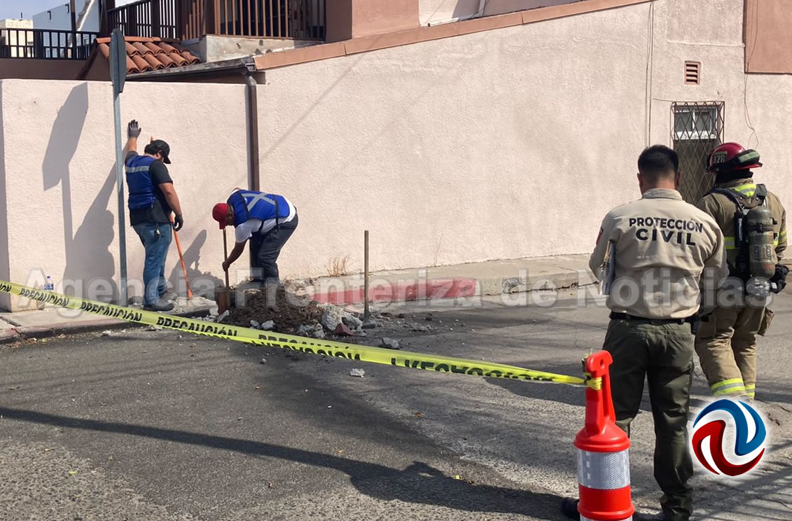 Se registra fuerte fuga de gas en Tijuana; Evacúan a centenares de alumnos