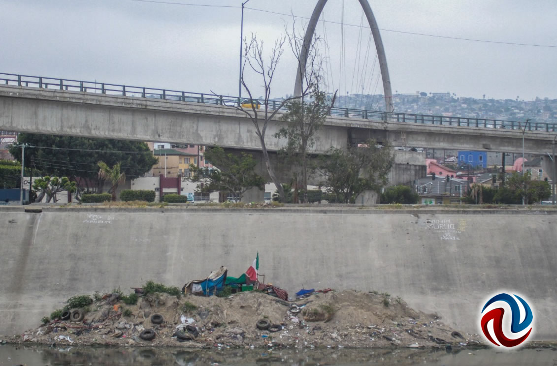 El Bordo refugio de indigentes y narcomenudistas