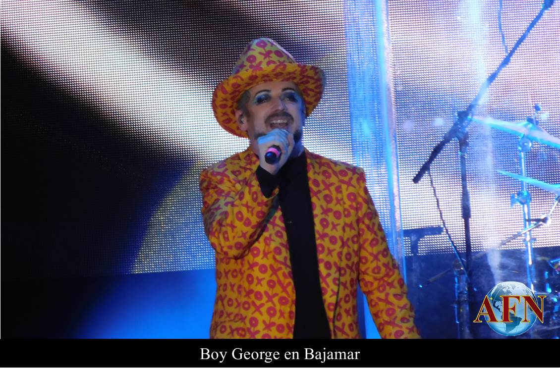 Boy George se presentó en Ensenada