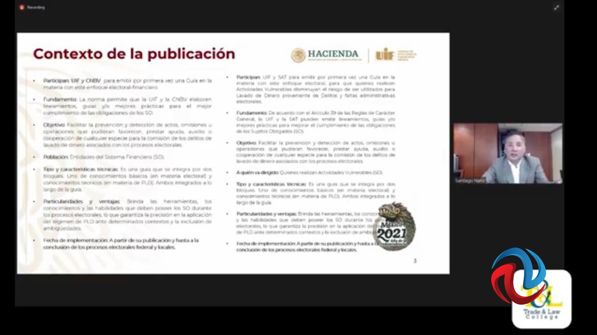 Buscan evitar lavado de dinero en campañas