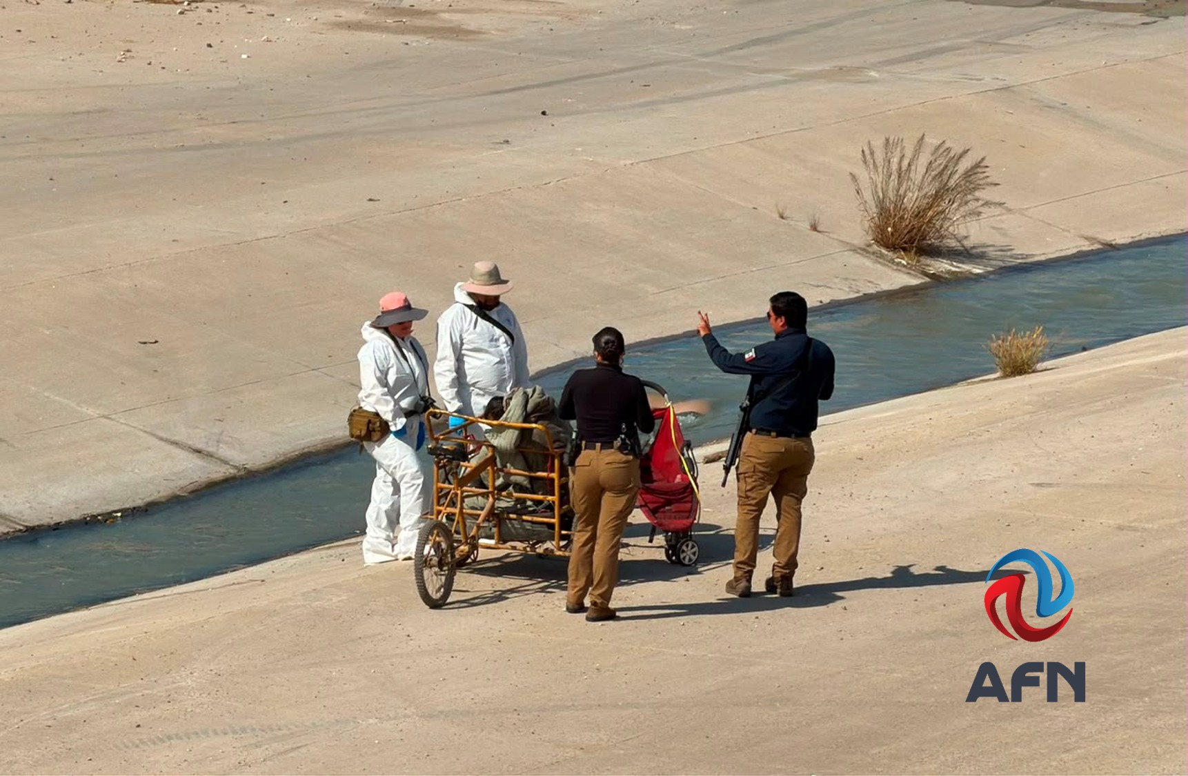 Dejan cuerpo en un triciclo en la canalización del Río Alamar 