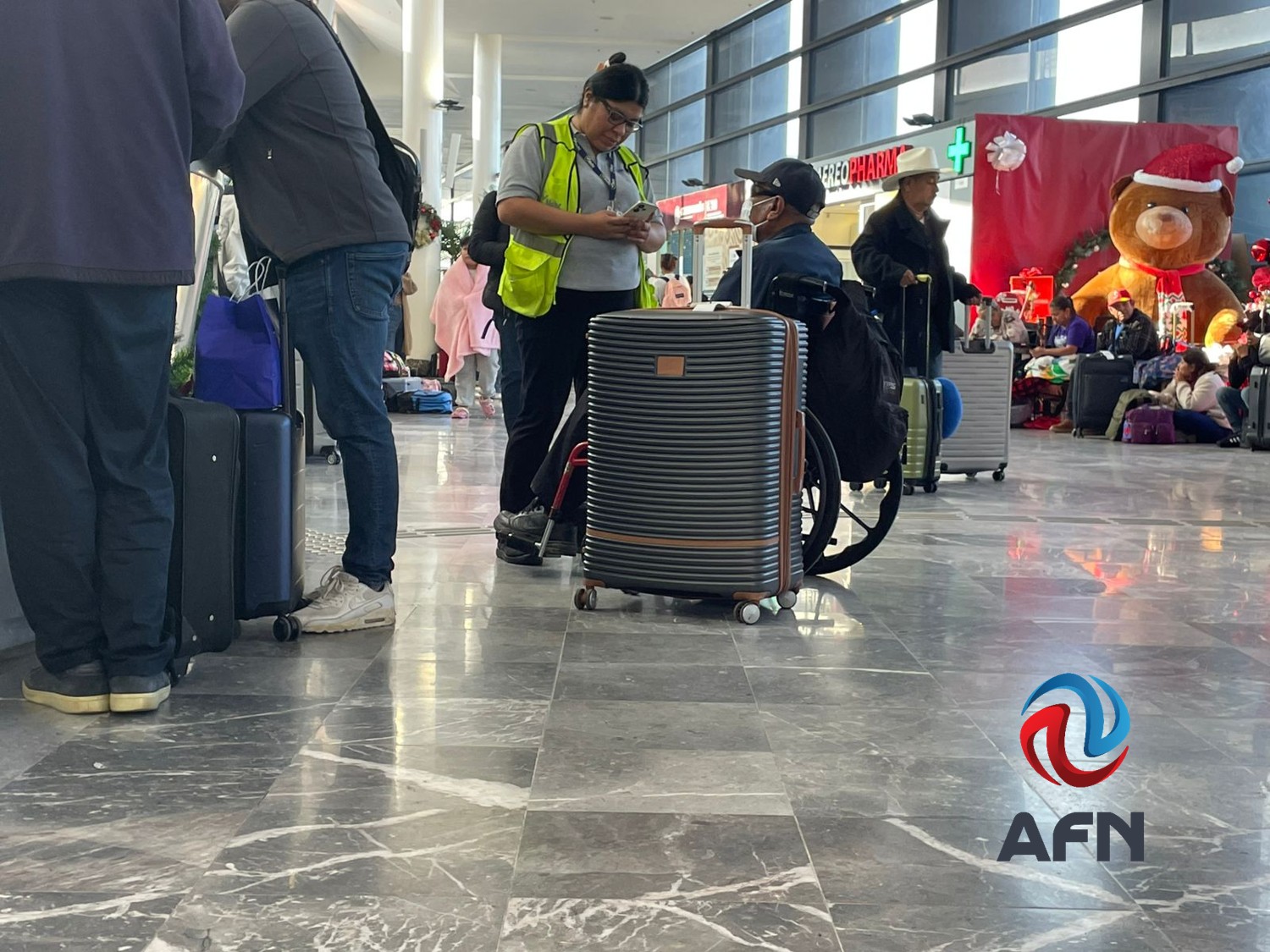 Caos en el aeropuerto de Tijuana por cancelación de vuelos 