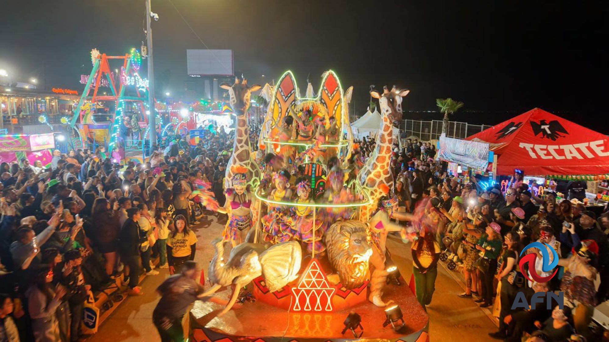 Carnaval de Ensenada registró más de 50 mil asistentes ayer