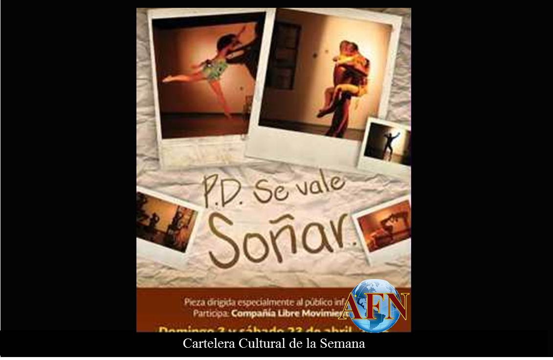 Cartelera Cultural 21 al 30 Abril 2016