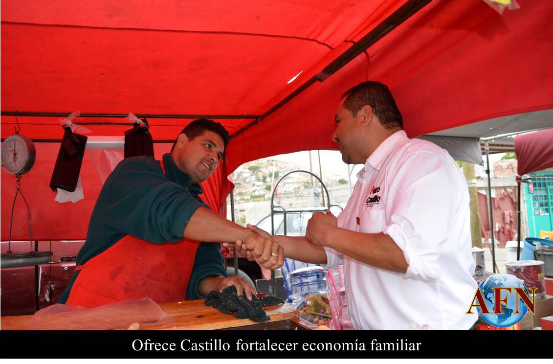 Ofrece Castillo fortalecer economía familiar