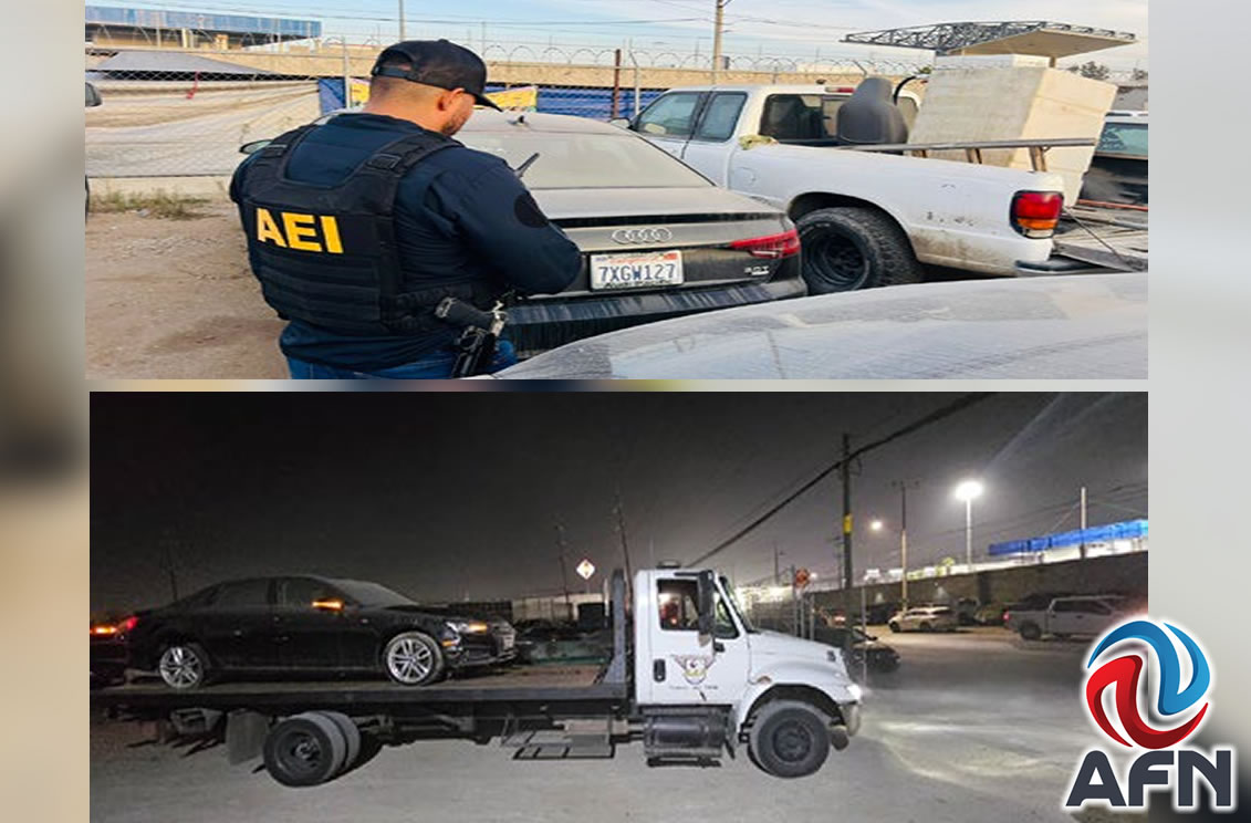 Decomisan más de 100 vehículos en cateo de una yarda