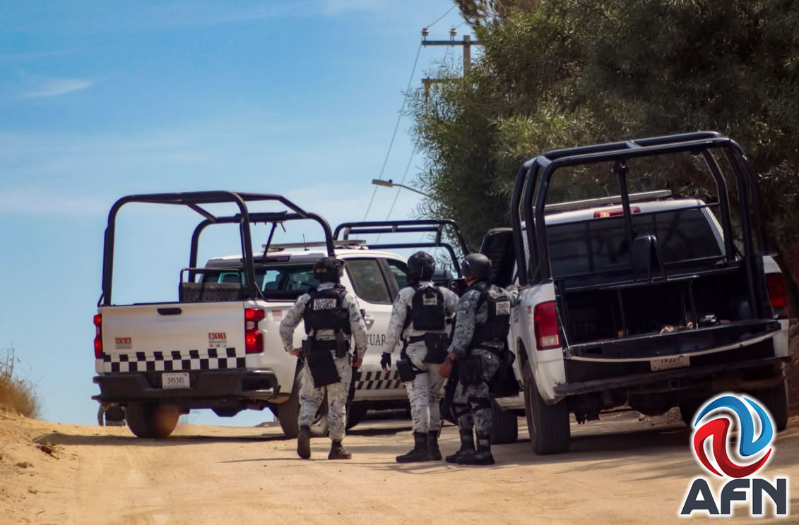 Autoridades federales realizaron un cateo en Rancho de Tecate