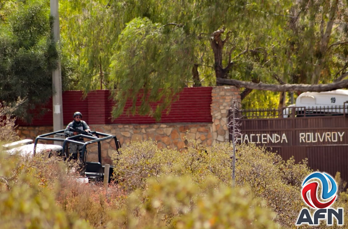 Autoridades federales realizaron un cateo en Rancho de Tecate