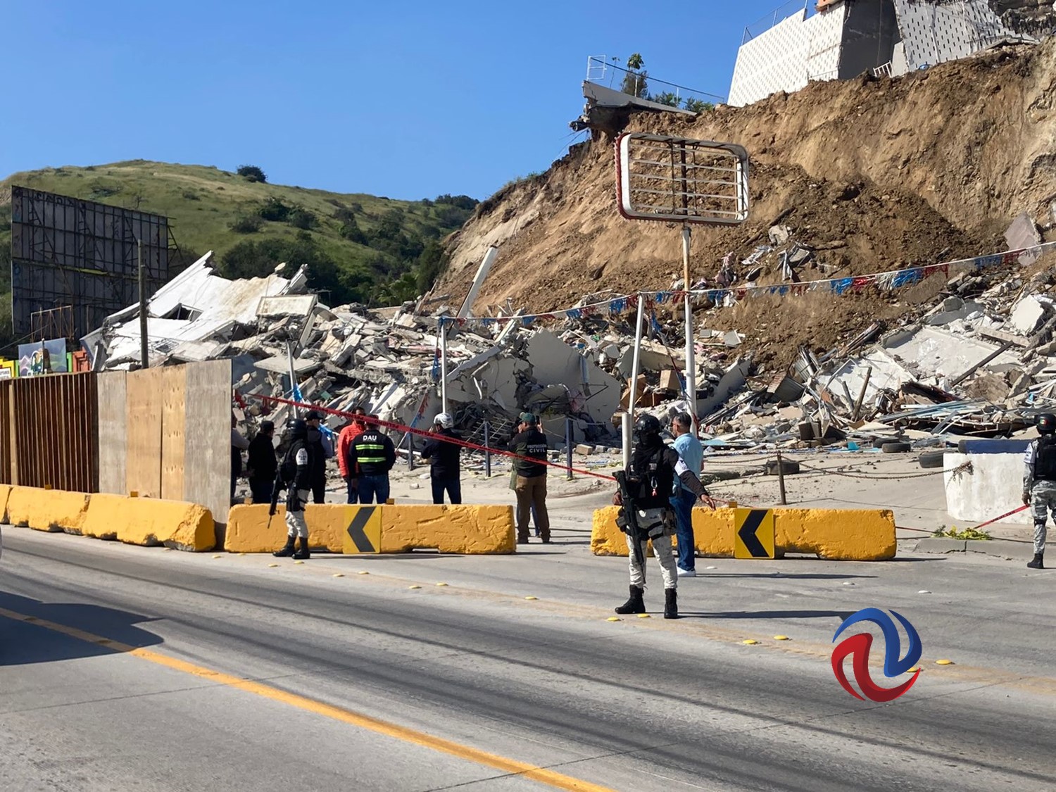 Cayó el segundo edificio en La Sierra