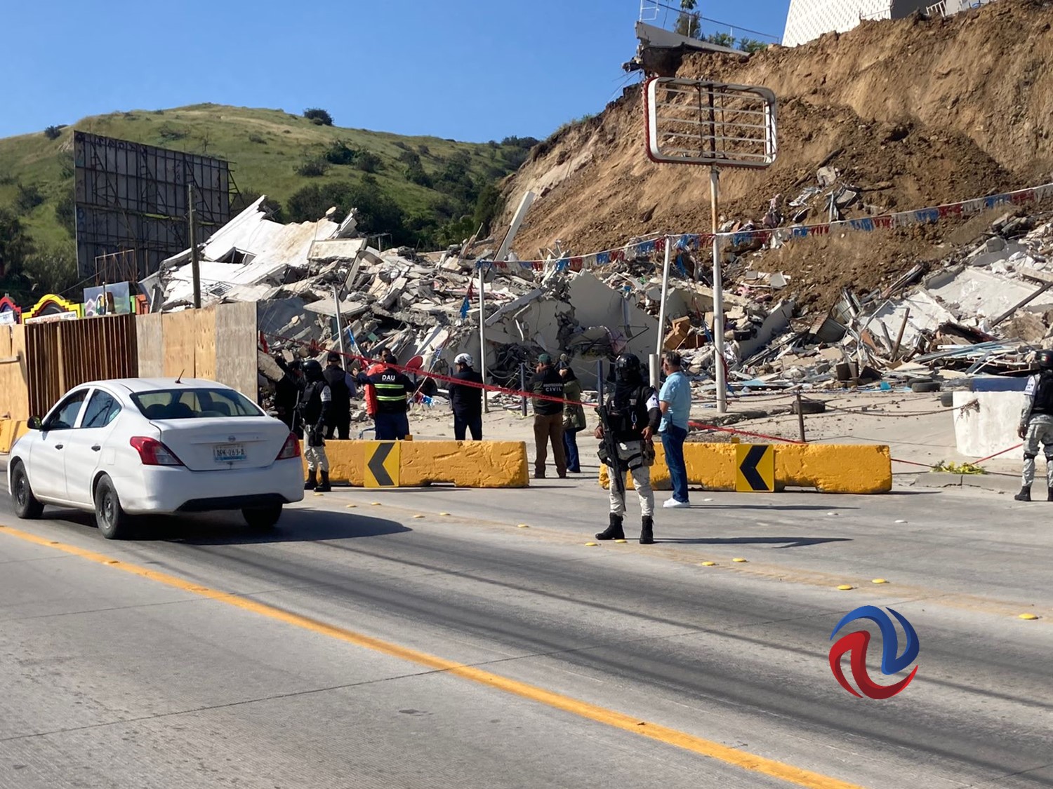 Cayó el segundo edificio en La Sierra