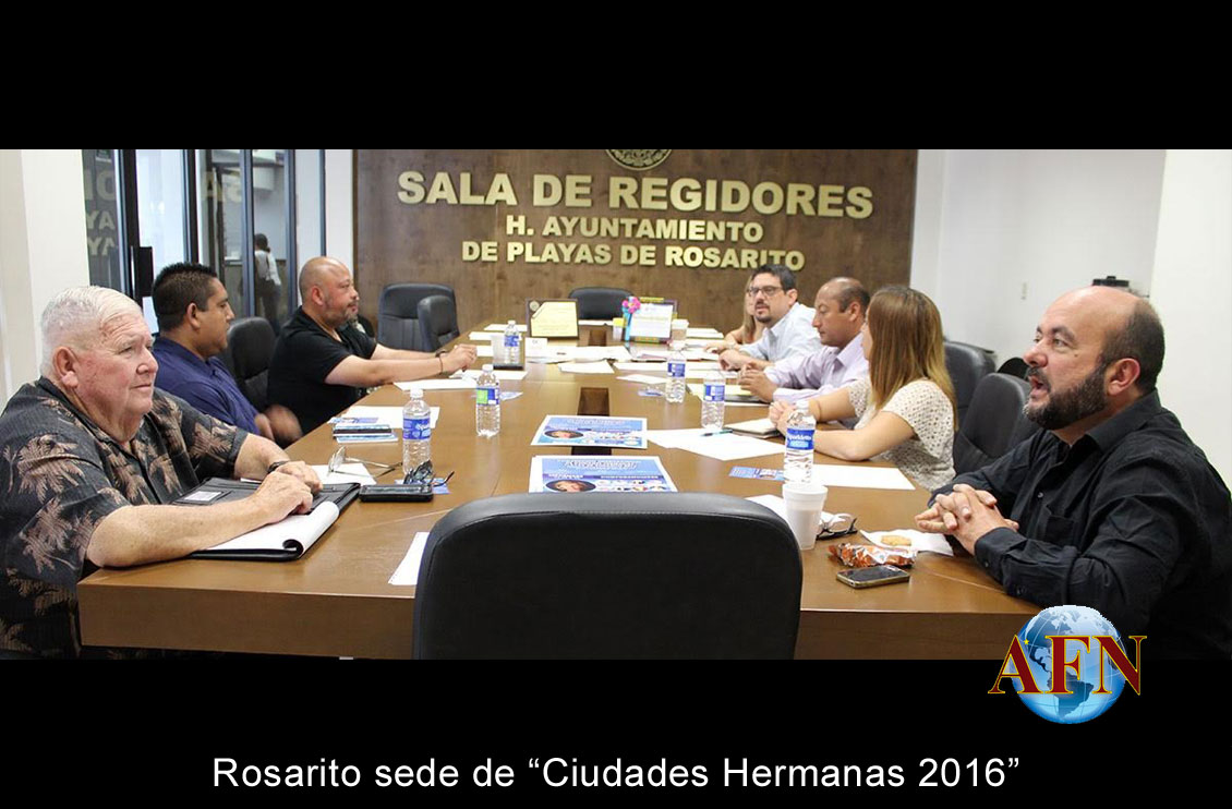 Rosarito sede de Ciudades Hermanas 2016