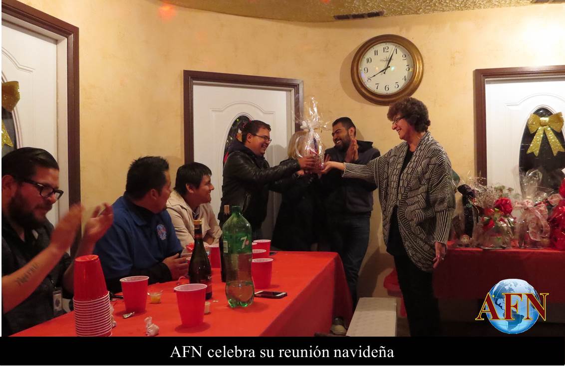 AFN celebra su reunión navideña