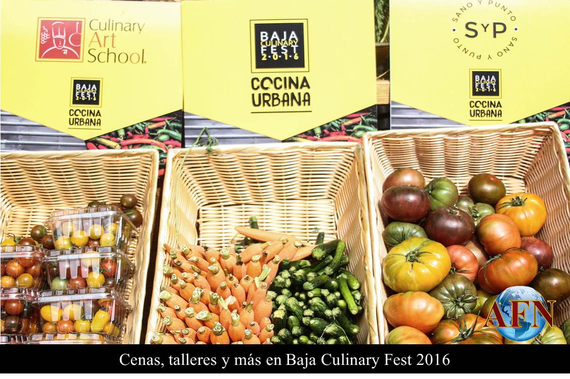 Cenas, talleres y más en Baja Culinary Fest 2016