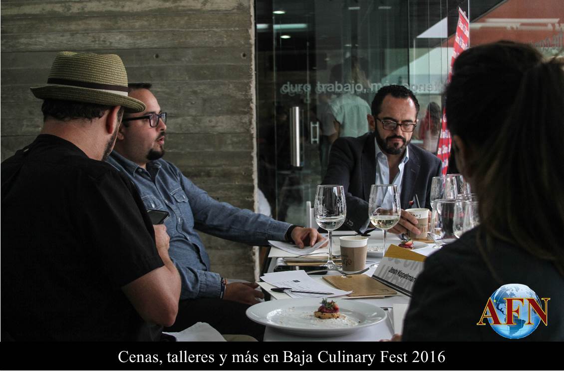 Cenas, talleres y más en Baja Culinary Fest 2016