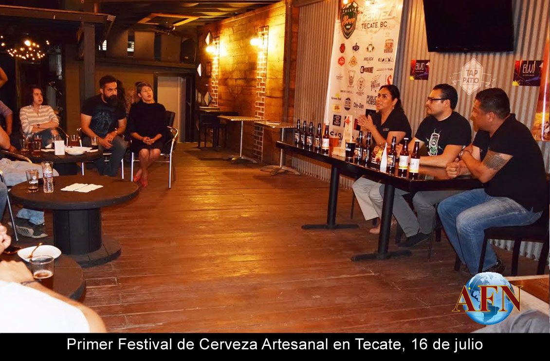 Primer Festival de Cerveza Artesanal en Tecate, 16 de julio