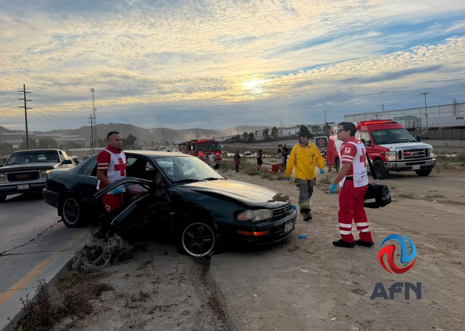 Choque múltiple en el Bulevar 2000 deja 27 lesionados