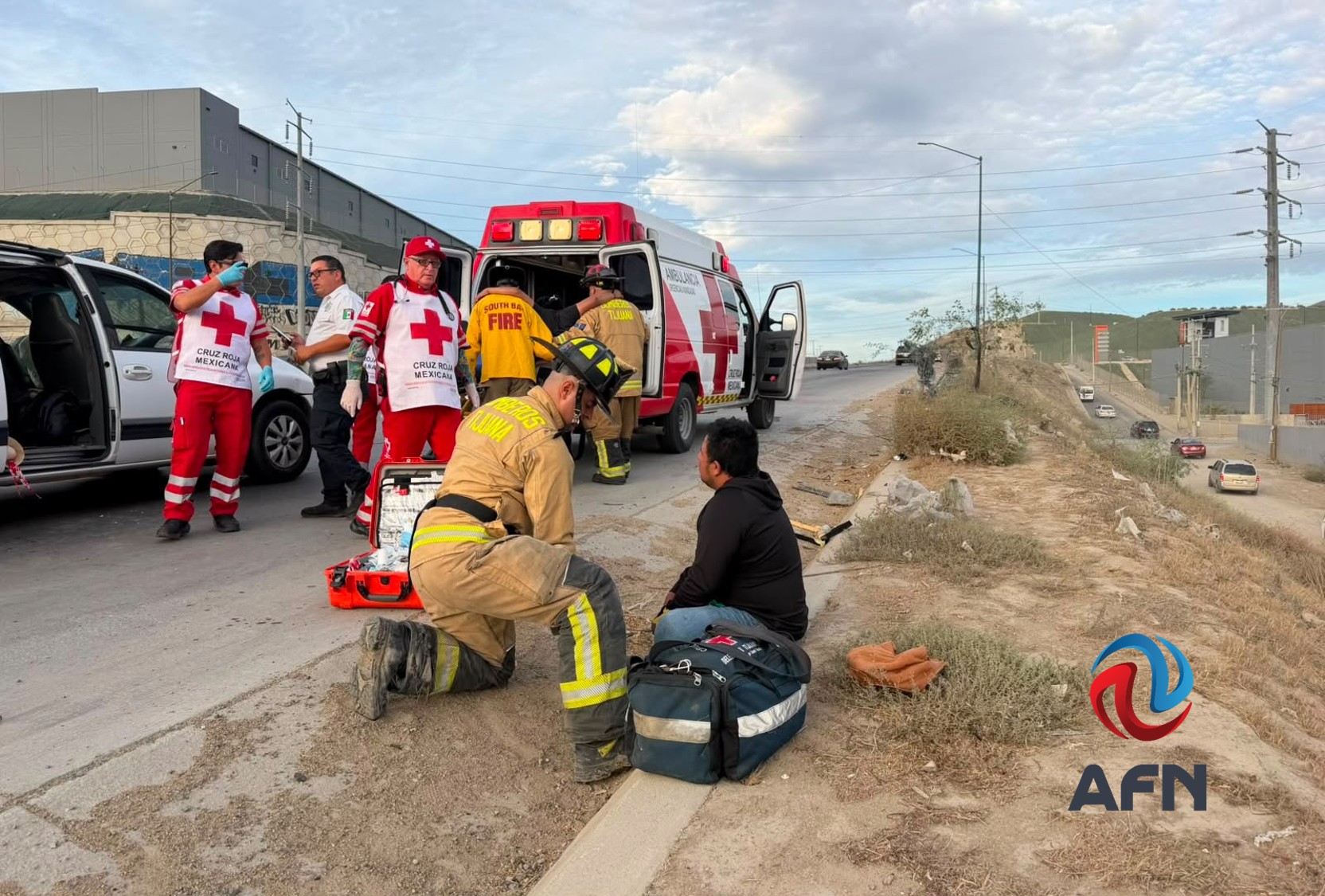 Choque múltiple en el Bulevar 2000 deja 27 lesionados