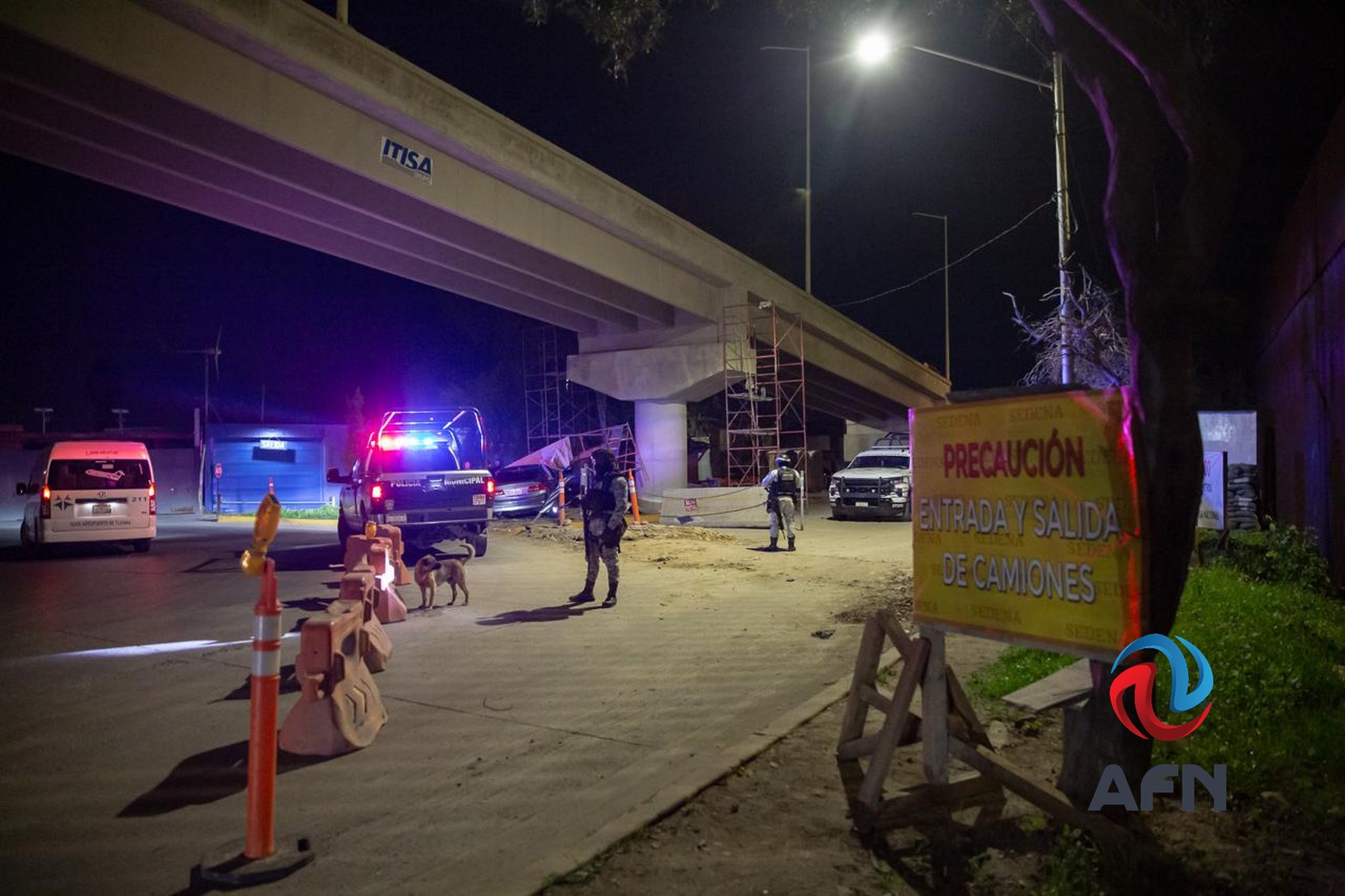 Otro accidente vehicular en el Viaducto Elevado