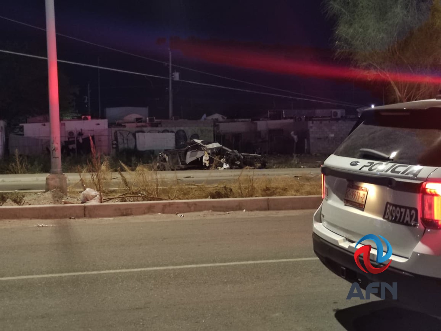 Fuerte choque deja tres muertos y cuatro heridos, en Mexicali