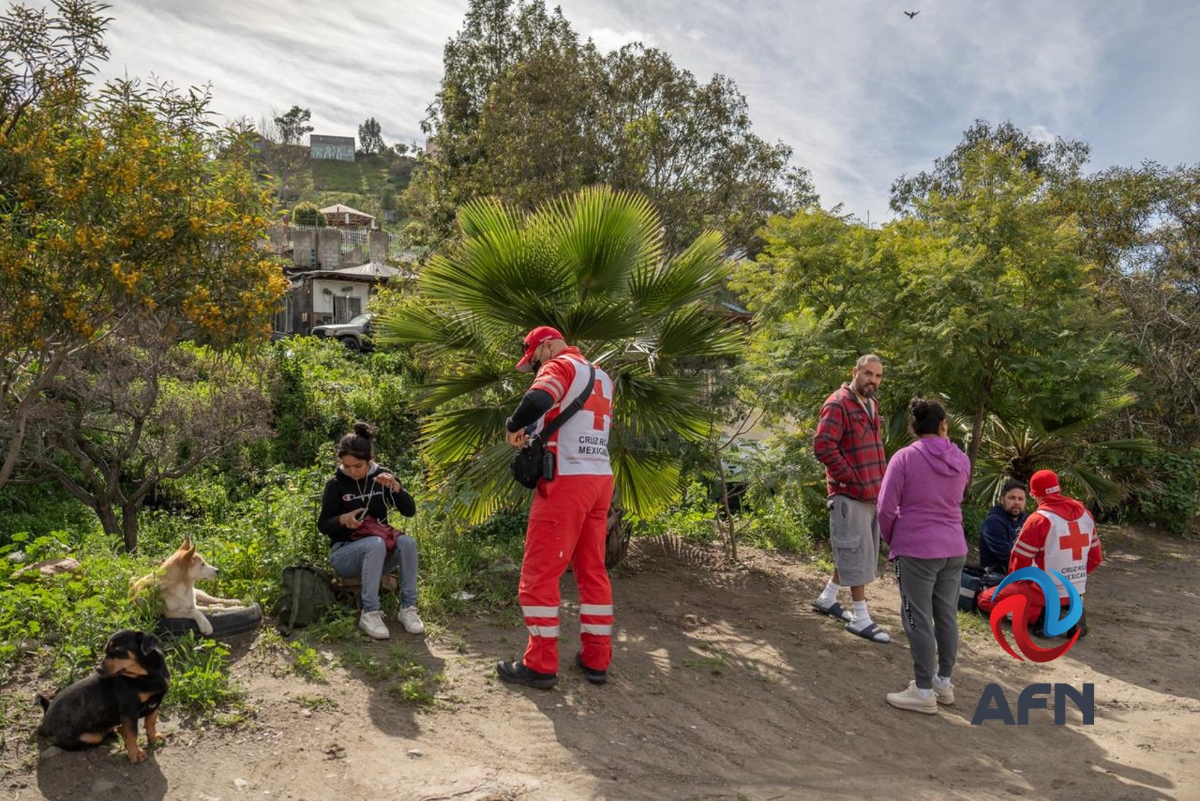 Vehículo de plataforma quedó al borde de un desarenador; el conductor quedó inconsciente