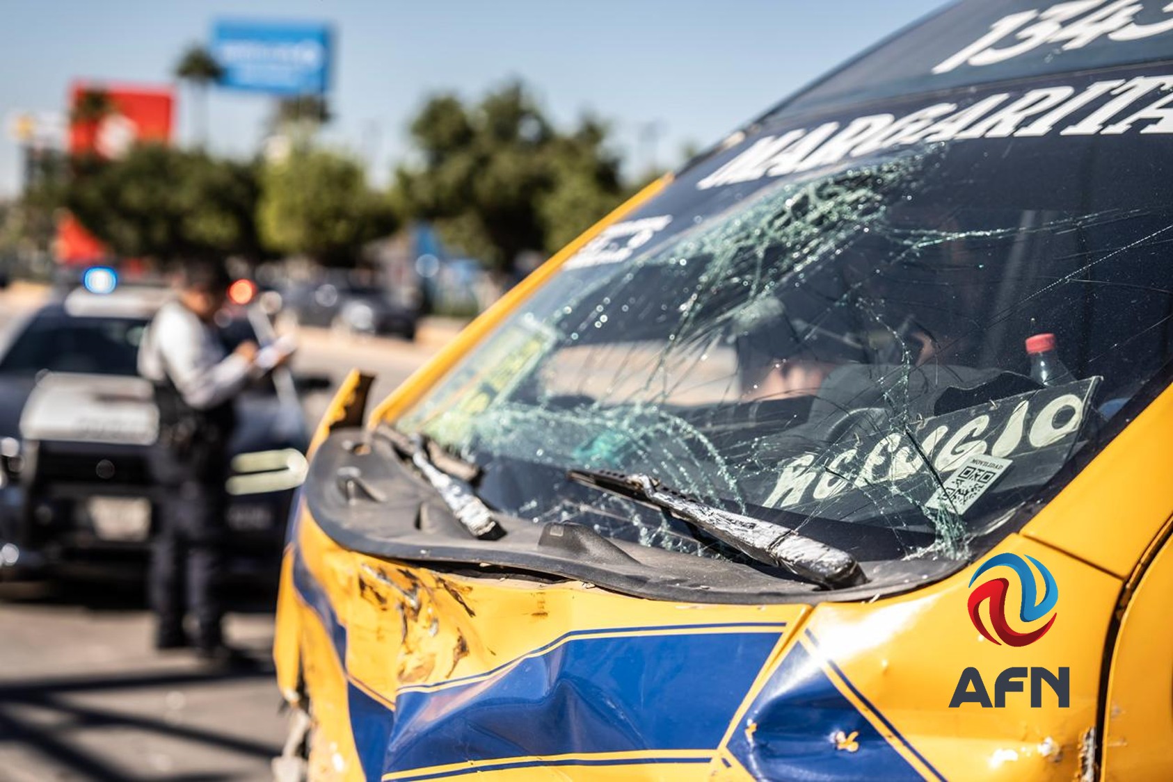 Hubo tres heridos en accidente múltiple, entre ellos una embarazada