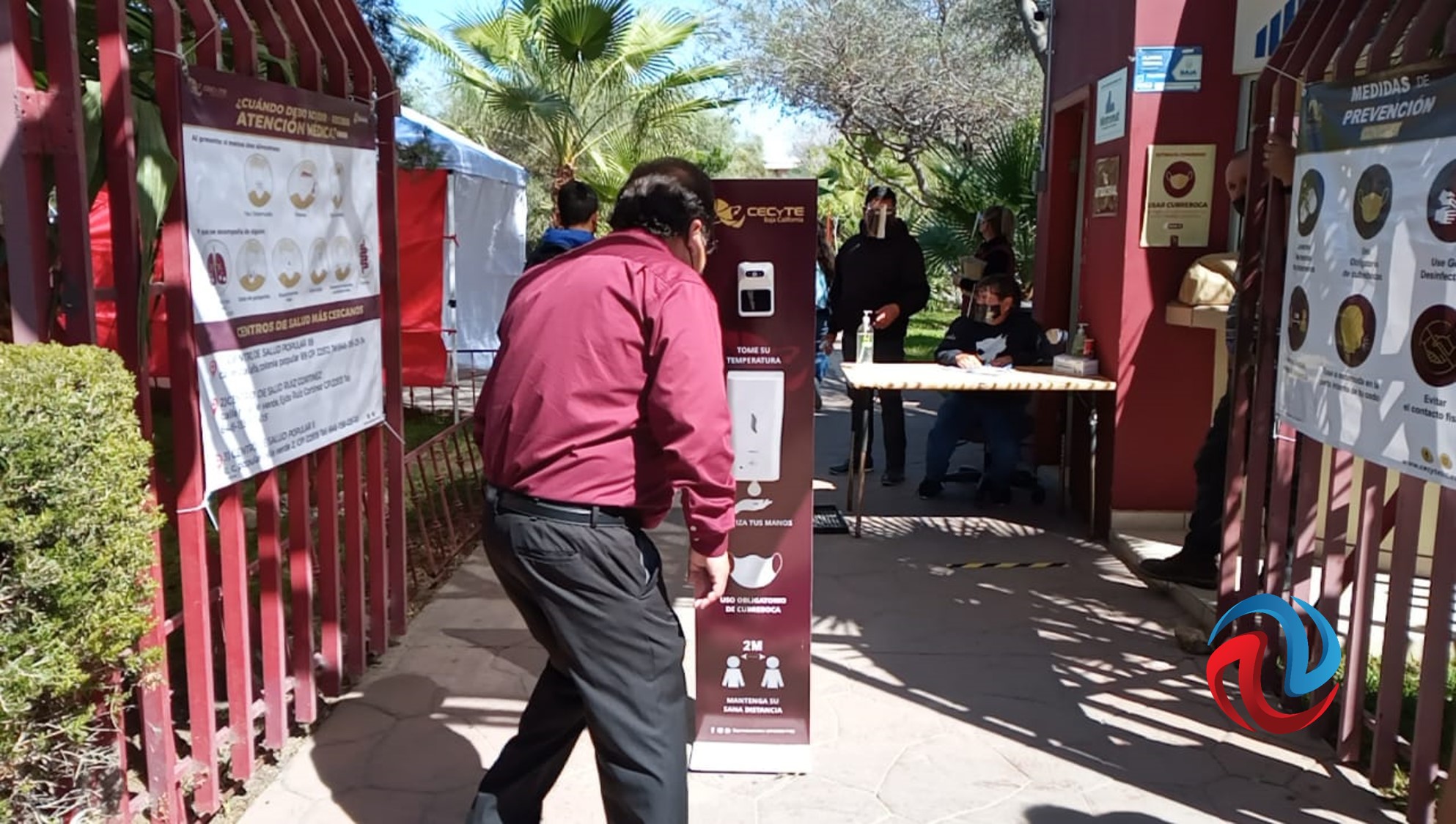 El Cecyte retomó clases presenciales este miércoles 