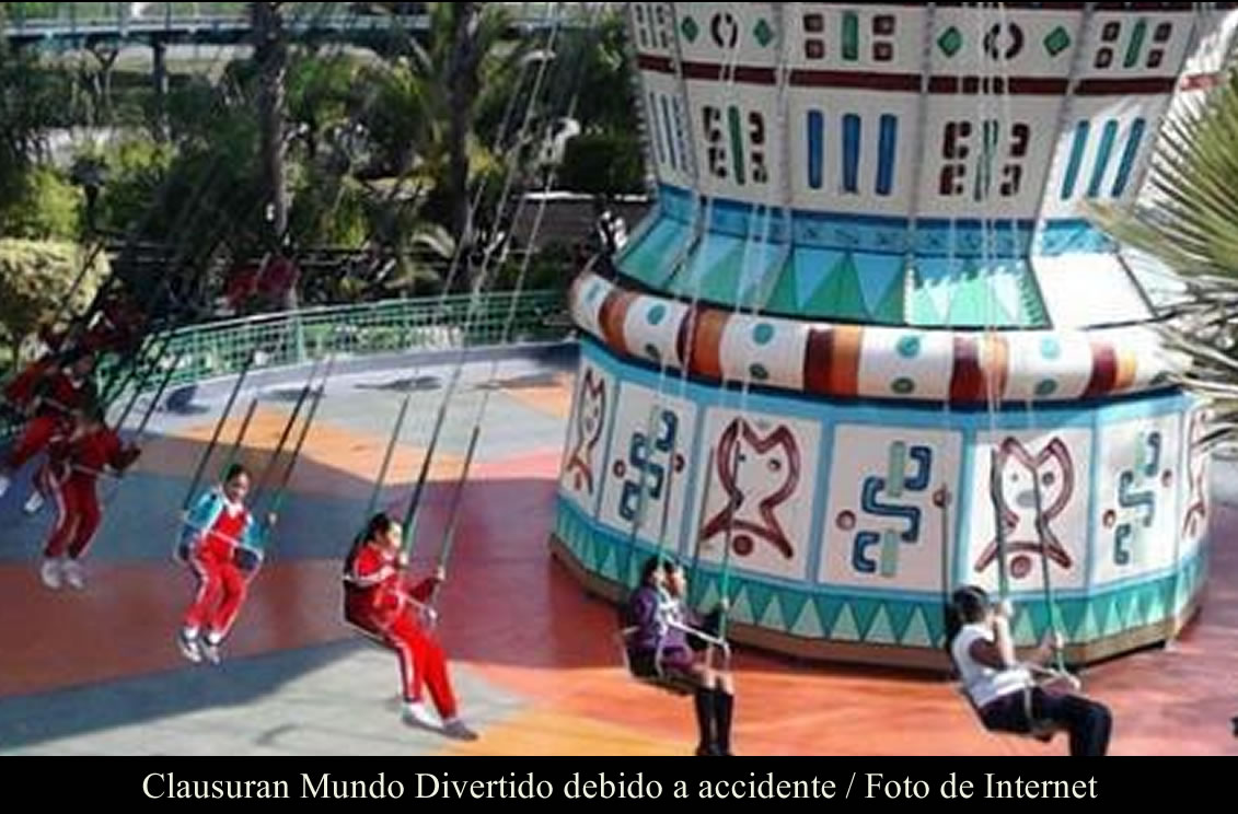 Clausura temporal para Mundo Divertido