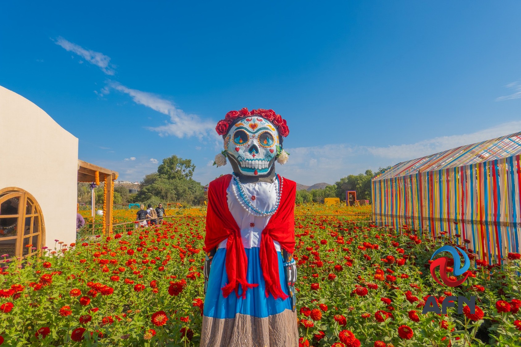 Ofrece Mictlán Campo Mágico una colorida experiencia del Día de Muertos