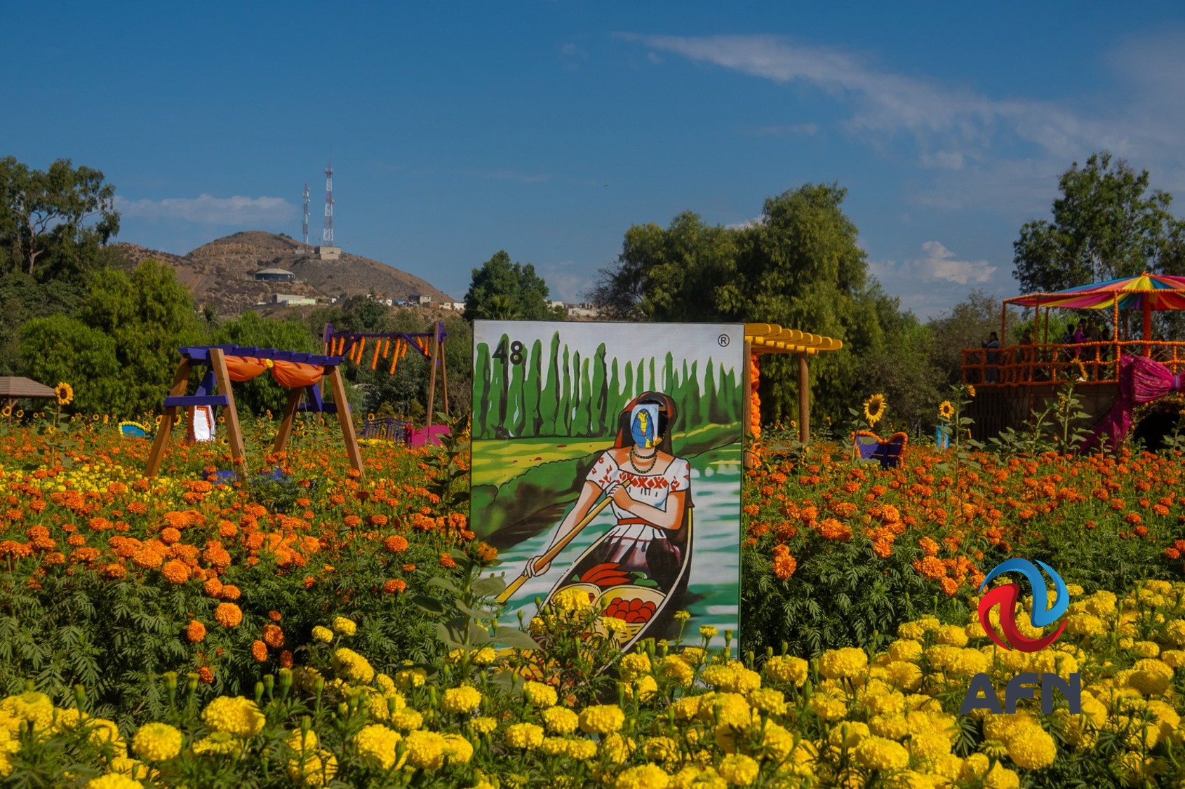Ofrece Mictlán Campo Mágico una colorida experiencia del Día de Muertos