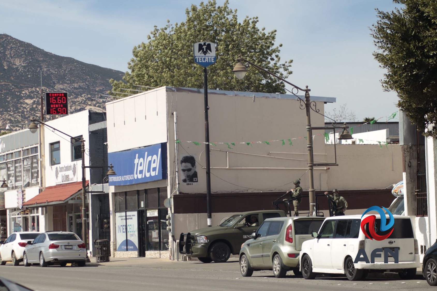 Tras jornada violenta, comercios en Tecate reabrieron sus puertas