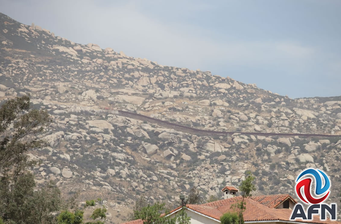 Preocupa a la comunidad Kumiai la destrucción de lugar sagrado por trabajos de EEUU