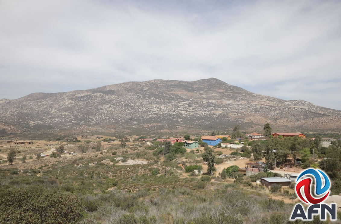 Preocupa a la comunidad Kumiai la destrucción de lugar sagrado por trabajos de EEUU