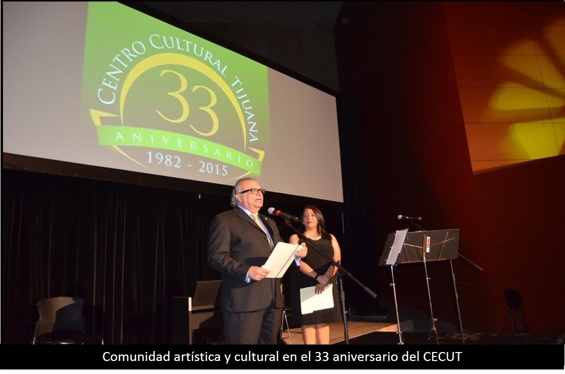 Comunidad artística y cultural en el 33 aniversario del CECUT