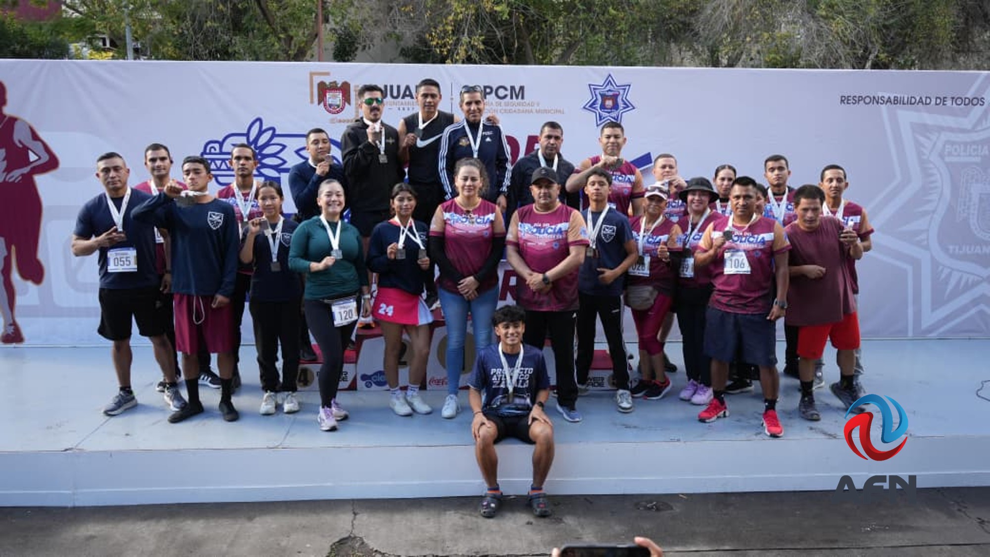 Conmemoran el Día del Policía con carrera de 5 kilómetros