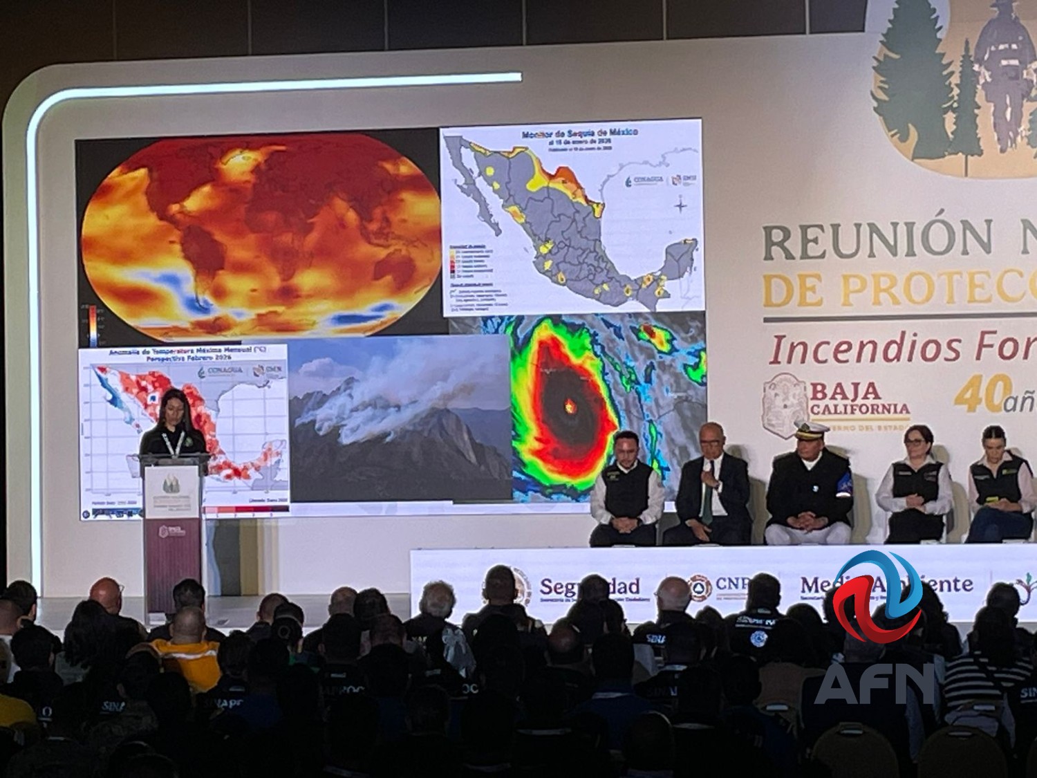 Incendios forestales se consolidan como un riesgo climático permanente: Protección Civil