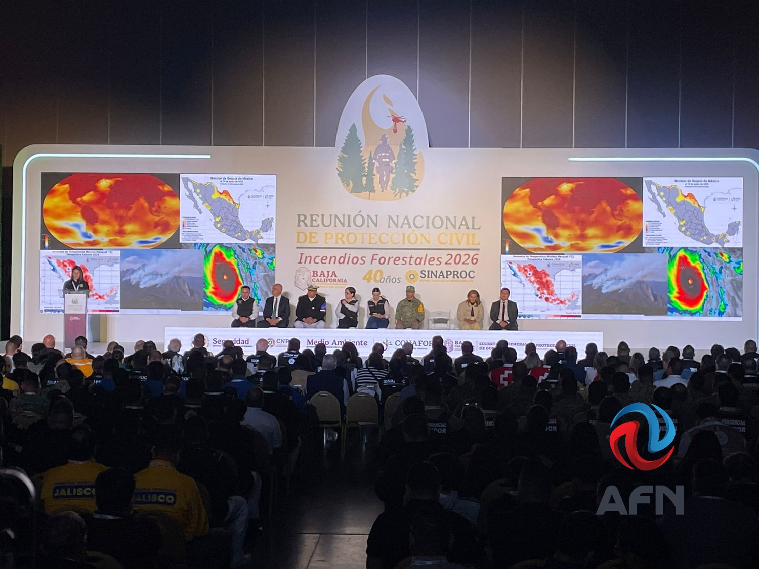 Incendios forestales se consolidan como un riesgo climático permanente: Protección Civil