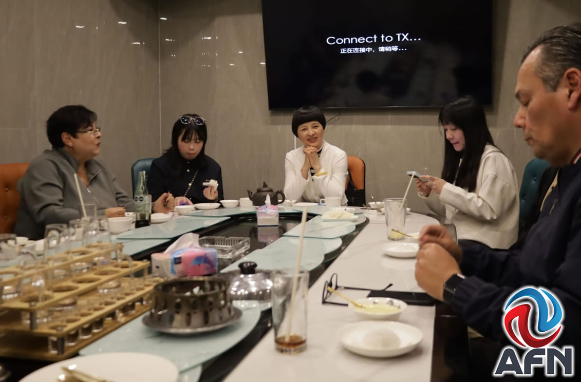 Cónsul General de China en Tijuana, visita AFN