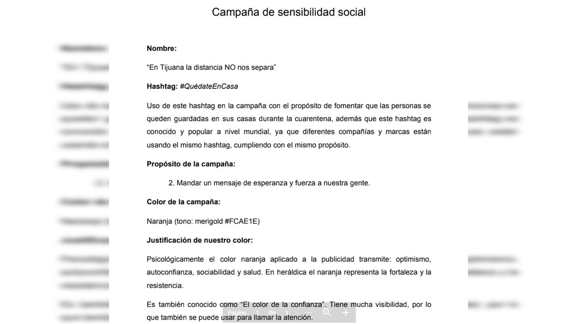 Revelan proyectos de campaña contra COVID-19 