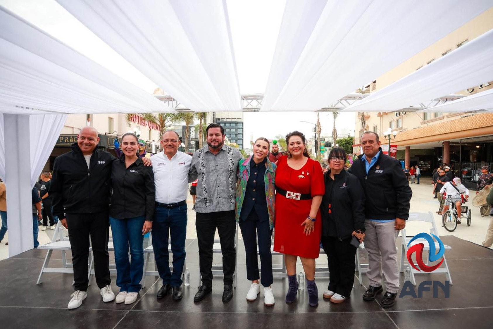 Inauguró la gobernadora el nuevo Andador peatonal de la Revolución