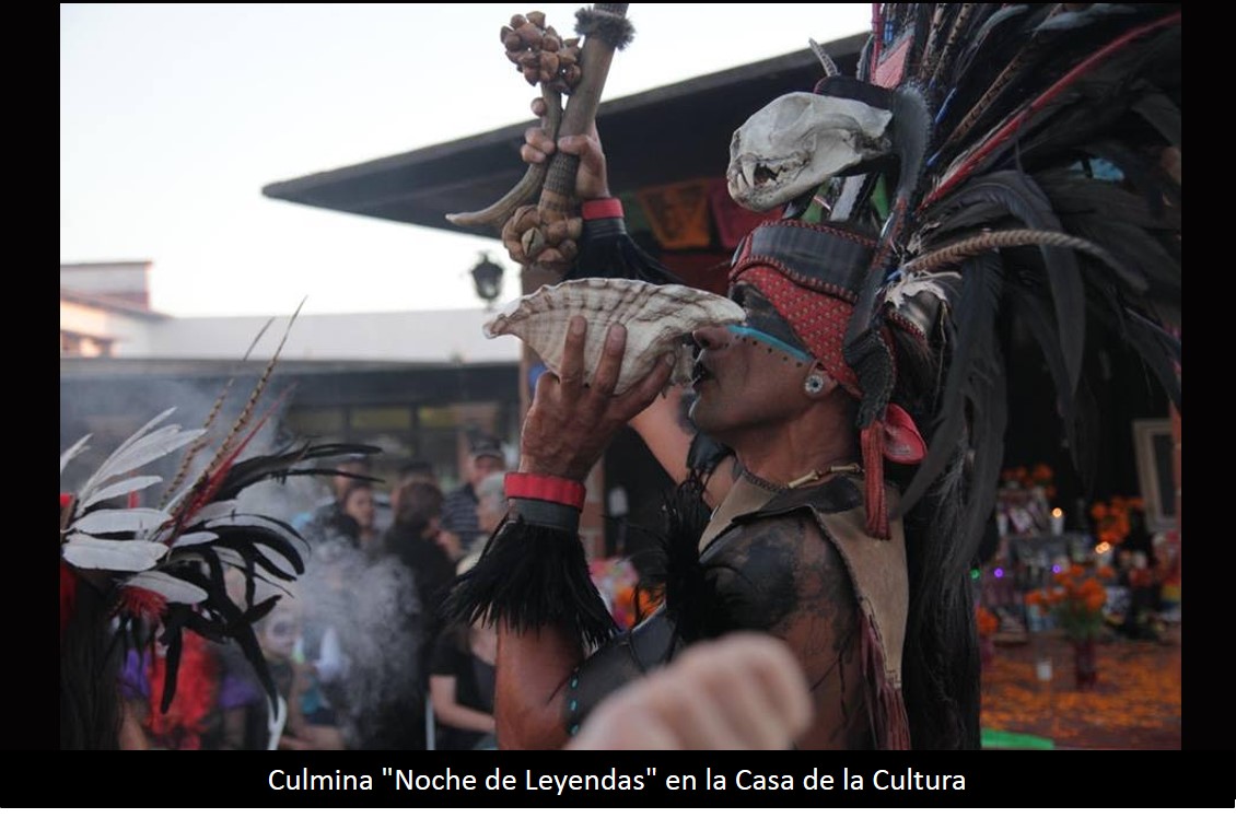 Culmina Noche de Leyendas en la Casa de la Cultura