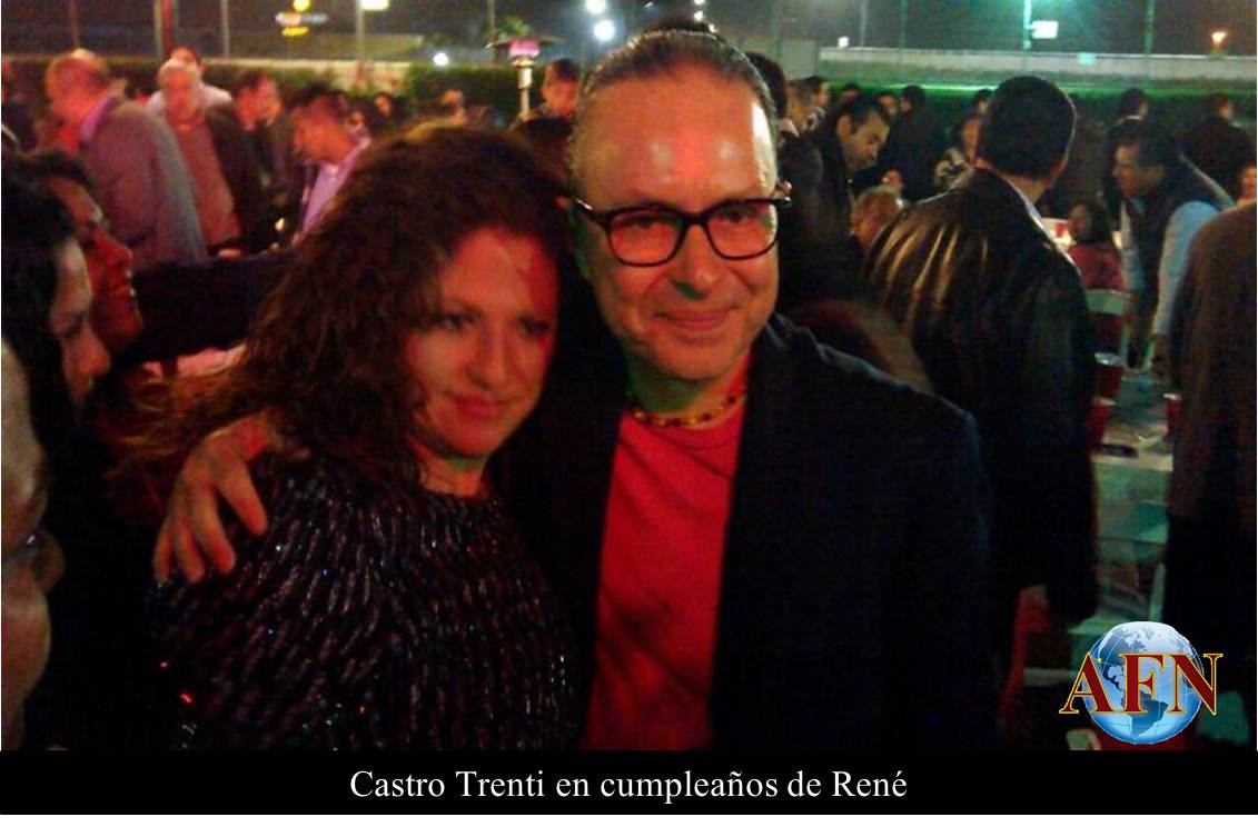 Castro Trenti en cumpleaños de René