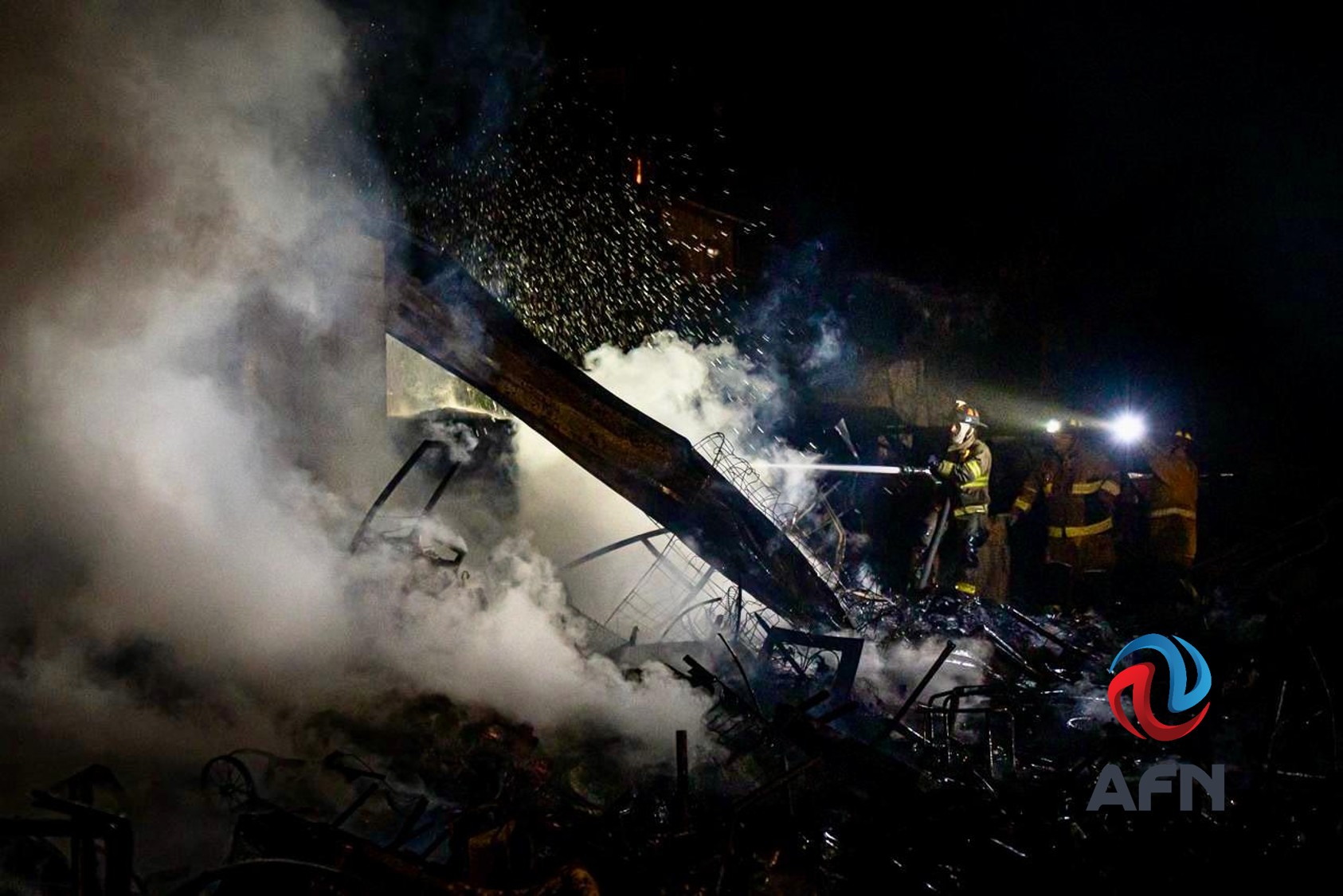 Atiende el municipio a damnificados por incendio en Rancho las Flores