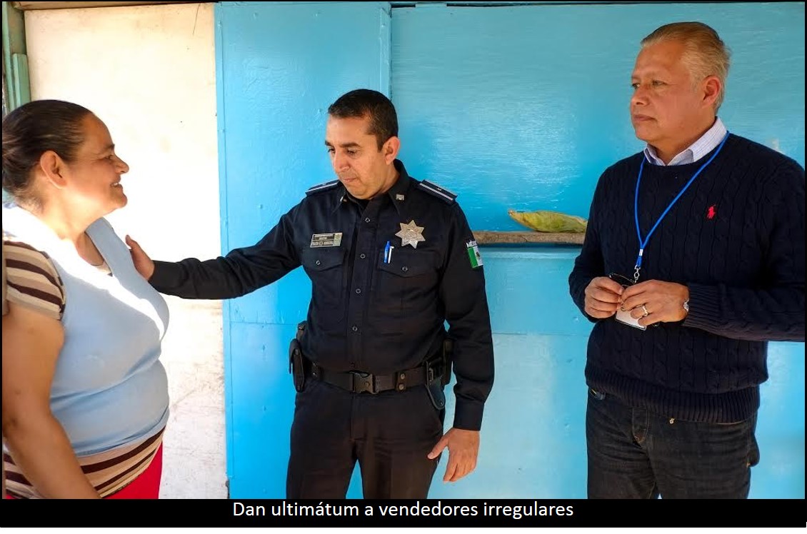 Dan ultimátum a vendedores irregulares